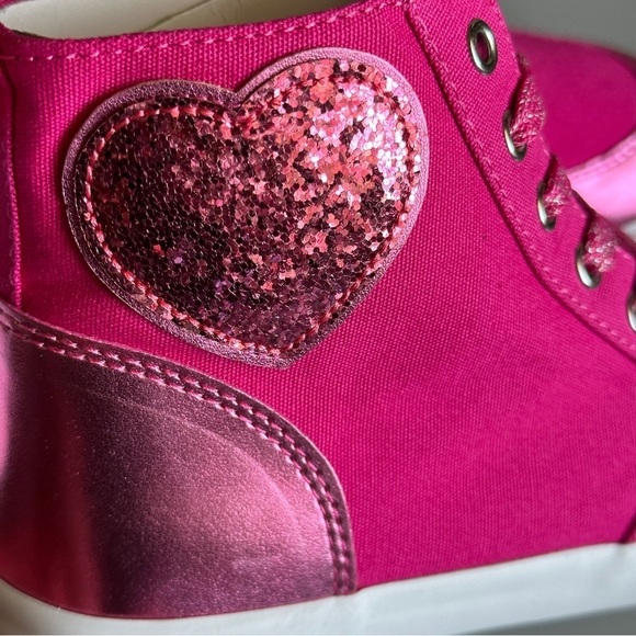 Gymboree Cosmic Club Pink High Tops Sneakers  Little Girls Size 3 Brand … - Picture 12 of 12